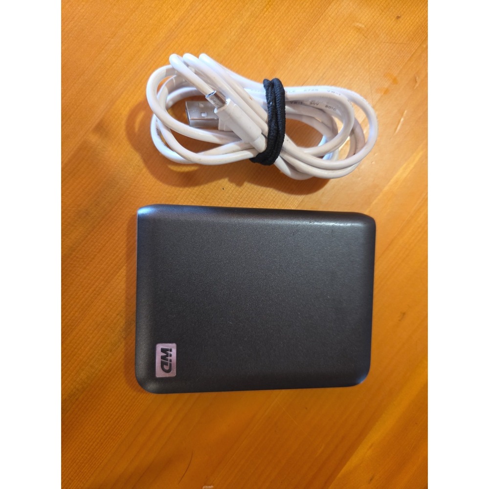 Western Digital My Passport Elite USB 2.0 500GB External Hard Drive - Gray New